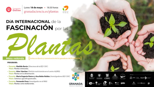 Mesa redonda online por el Día Internacional de la Fascinación por las Plantas