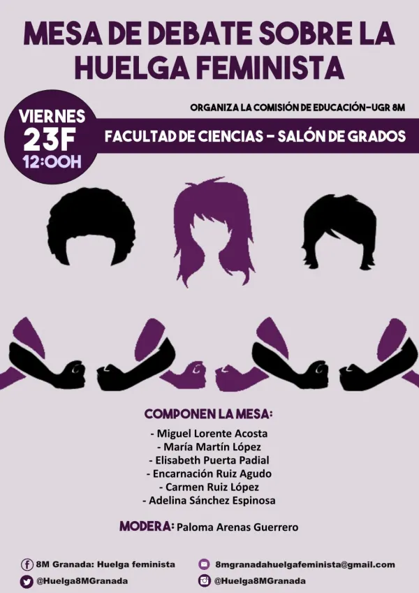 Mesa de debate. Hacia la igualdad: huelga internacional 8M