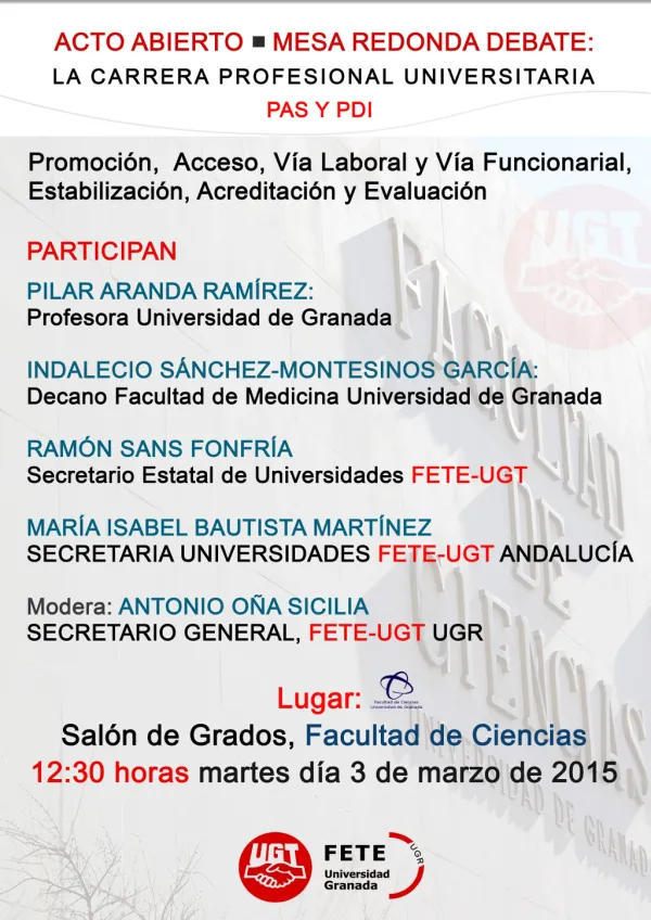 La Carrera Profesional Universitaria PAS y PDI: Promoción, Acceso, Vía Laboral y Funcionarial, Estabilización, Acreditación, Evaluación.