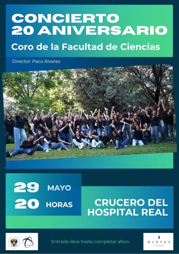 Concierto del 20 aniversario del Coro de la Facultad de Ciencias