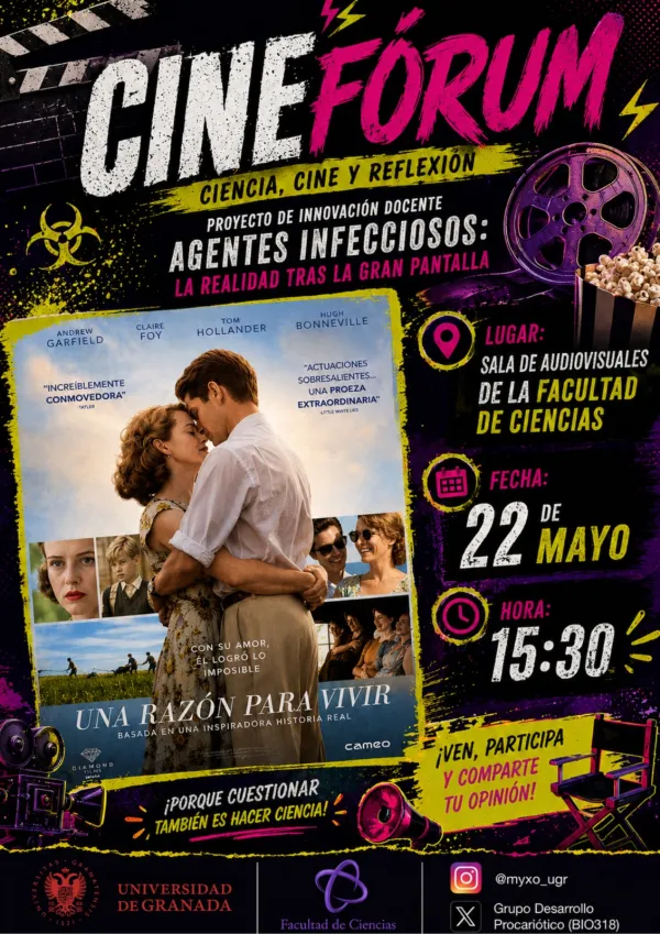 Cinefórum: Ciencia, cine y reflexión. Proyección de la Película Una razón para vivir