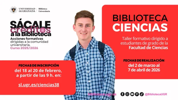 Sácale créditos a la Biblioteca: Taller formativo para estudiantes de Grado
