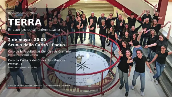 Concierto del Coro de la Facultad de Ciencias en Padua