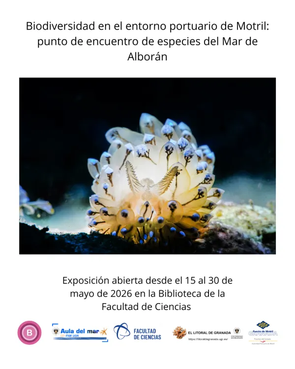 Biodiversidad en el entorno del puerto de Motril. Exposición en la Biblioteca Facultad de Ciencias