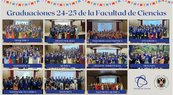 ¡Actos de Graduación de la Facultad de Ciencias 2025-2026!