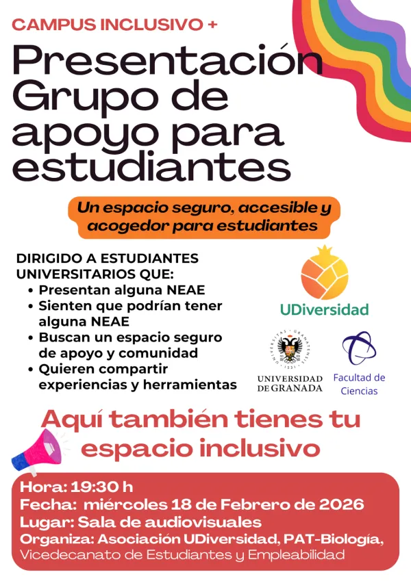 Presentación del grupo de apoyo a estudiantes 