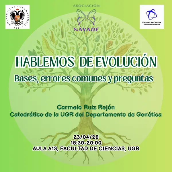 Charla: Hablemos de evolución; Bases, errores comunes y preguntas