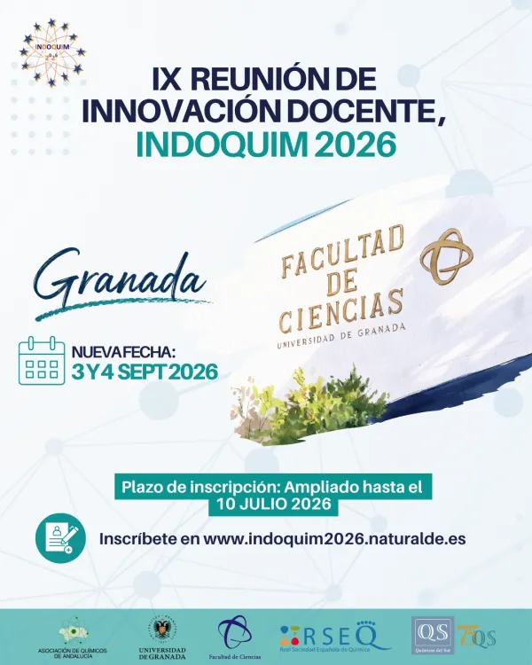 IX Reunión de Innovación Docente, INDOQUIM 2026 