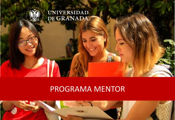 ¿Quieres ser mentor de los estudiantes internacionales 2026/27 que vendrán a la UGR?