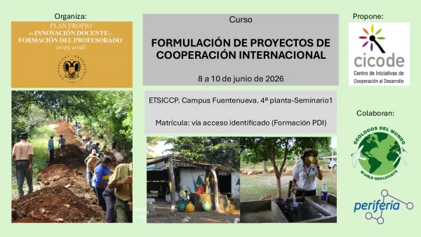 Curso Formulación de Proyectos de Cooperación Internacional