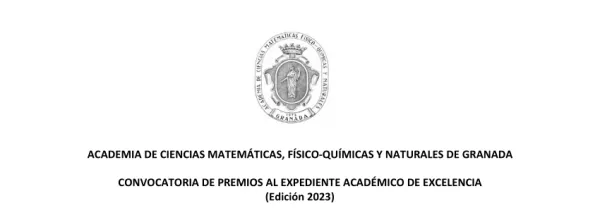 Convocatoria de Premio de la Academia de Ciencias de Granada (Edición 2023)