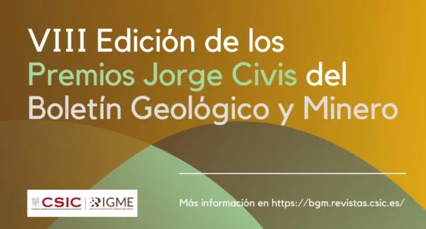 VIII Edición de los premios “Jorge Civis” del Boletín Geológico y Minero a los mejores trabajos fin de máster en Ciencias de la Tierra defendidos durante el año 2025