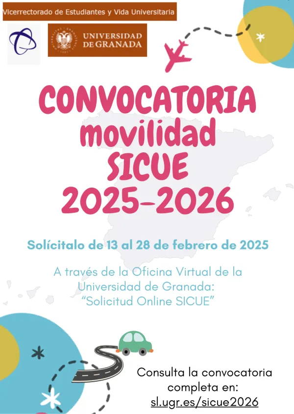 Convocatoria SICUE 2025-2026