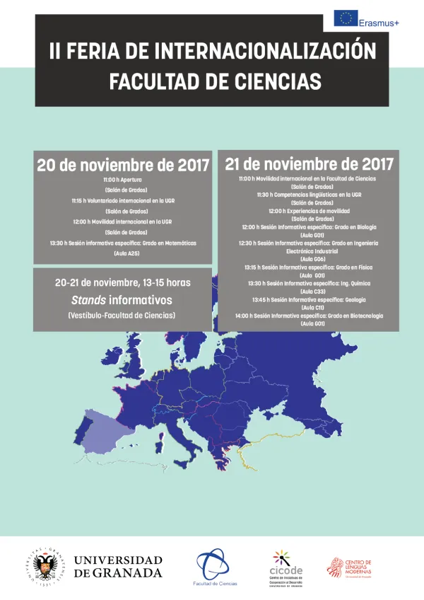 II Feria de Internacionalización de la Facultad de Ciencias