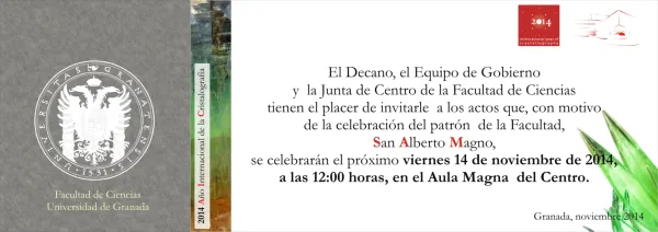 Programa de Actos - San Alberto Magno