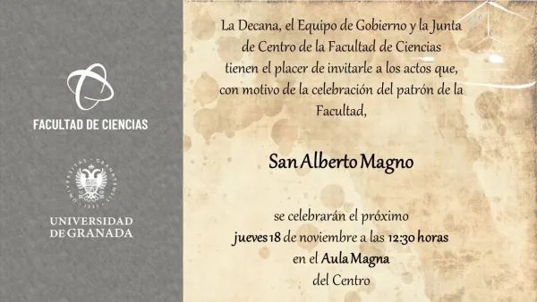 Programa de Actos - San Alberto Magno 2021