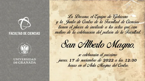 Programa de Actos - San Alberto Magno 2022