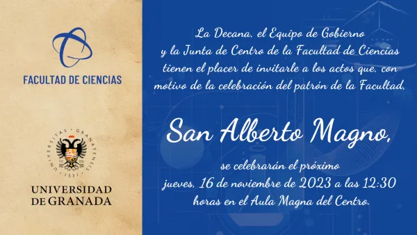 Programa de Actos - San Alberto Magno 2023