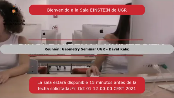 Geometry Seminar: Curvature of minimal graphs.