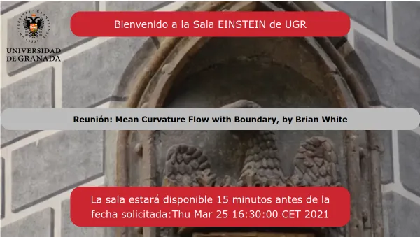 Geometry Seminar: Mean Curvature Flow with Boundary