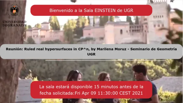 Geometry Seminar: Ruled real hypersurfaces in CP^n