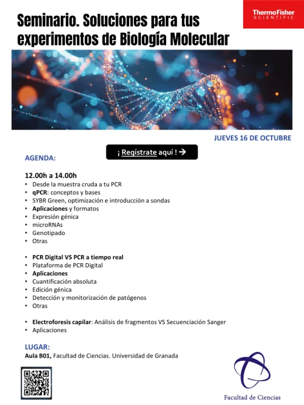 Soluciones para tus experimentos de Biología Molecular (Thermo Fisher Scientific)