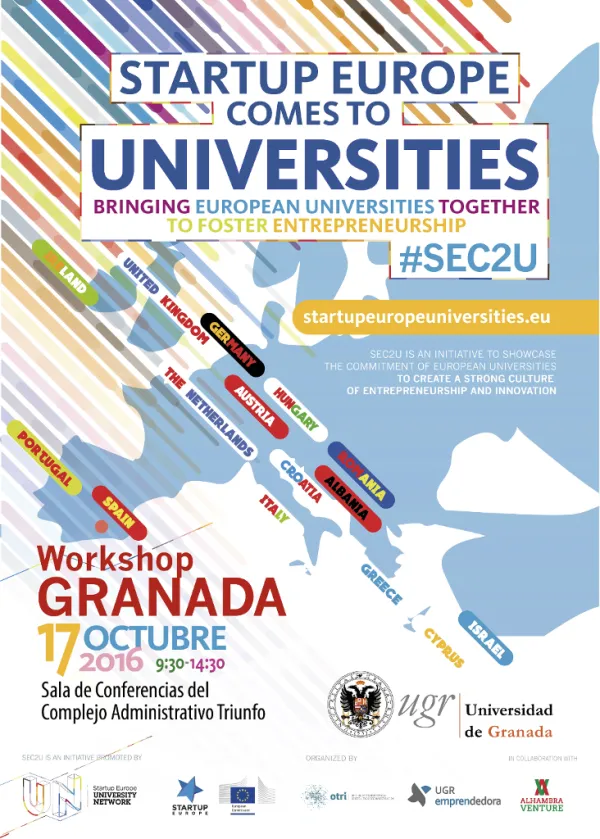 Workshop University of Granada Startup Europe Comes to the Universities (SEC2U)