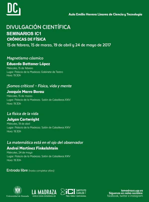 Seminarios IC1. Crónicas de Física
