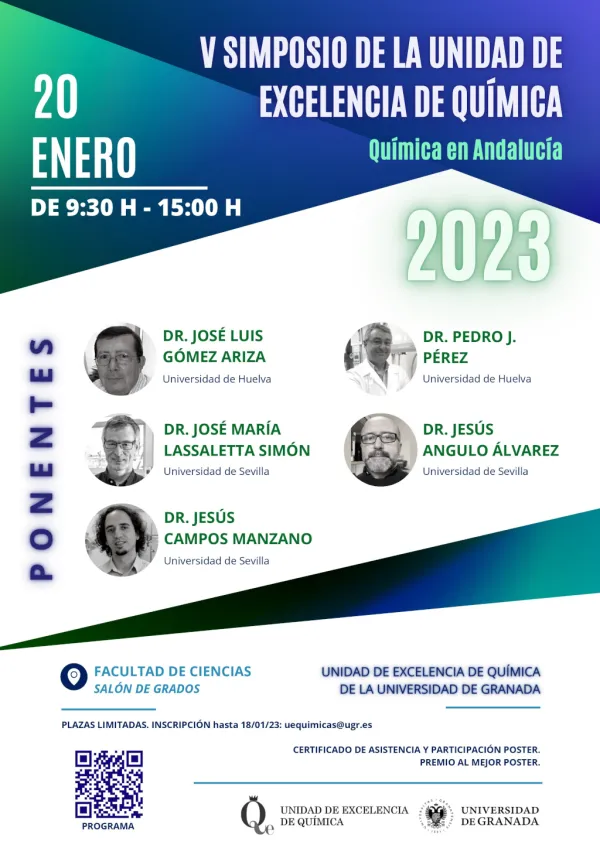 V Simposio de la Unidad de Excelencia de Química. Química en Andalucía