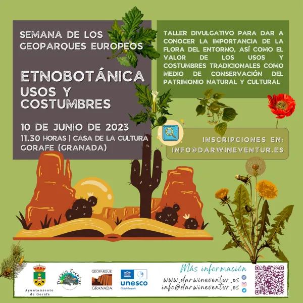 Taller Etnobotánica: usos y costumbres de junio de 2023