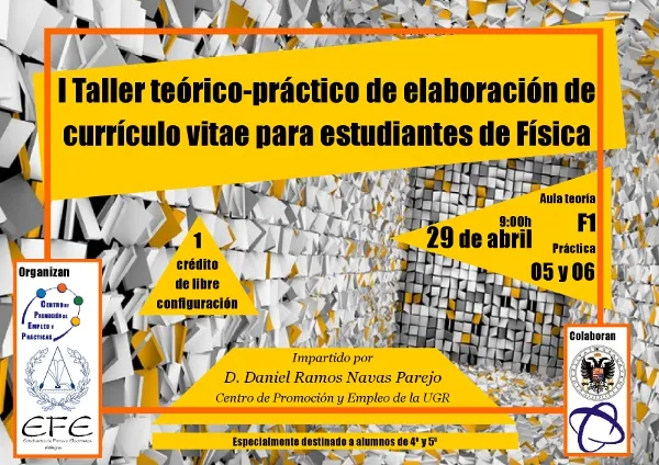 I Taller teórico-práctico de elaboración de currículo vitae para estudiantes de Física