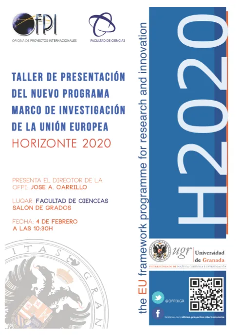 Taller de Presentación del Nuevo Programa Marco de Investigación de la Unión Europea Horizonte 2020