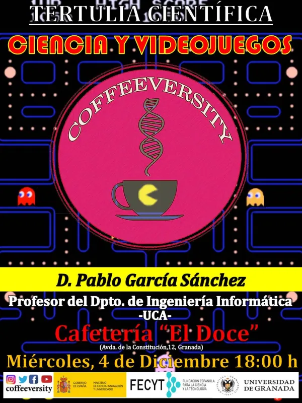 Tertulia Científica Ciencia y Videojuegos