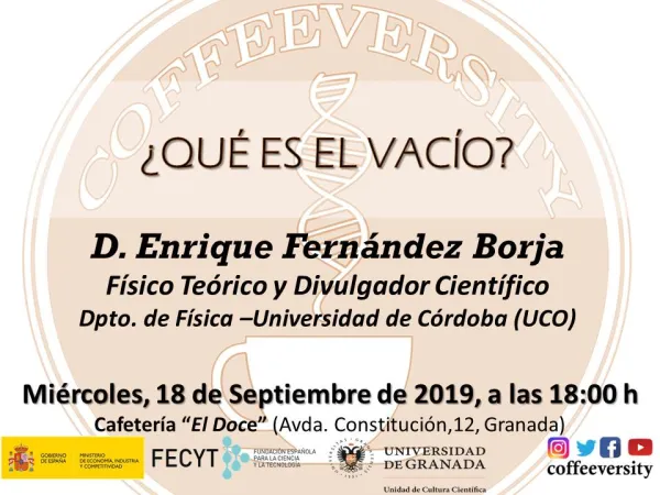 Tertulia Científica ¿Qué es el vacío?