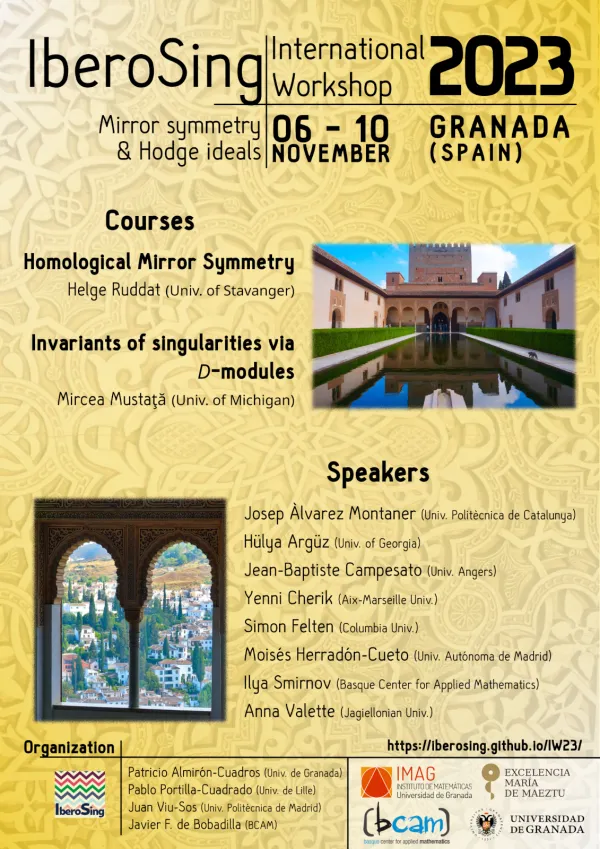 IberoSing International Workshop 2023: Mirror symmetry & Hodge ideals